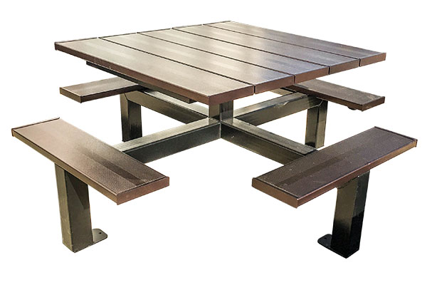Square Aluminum Picnic Tables